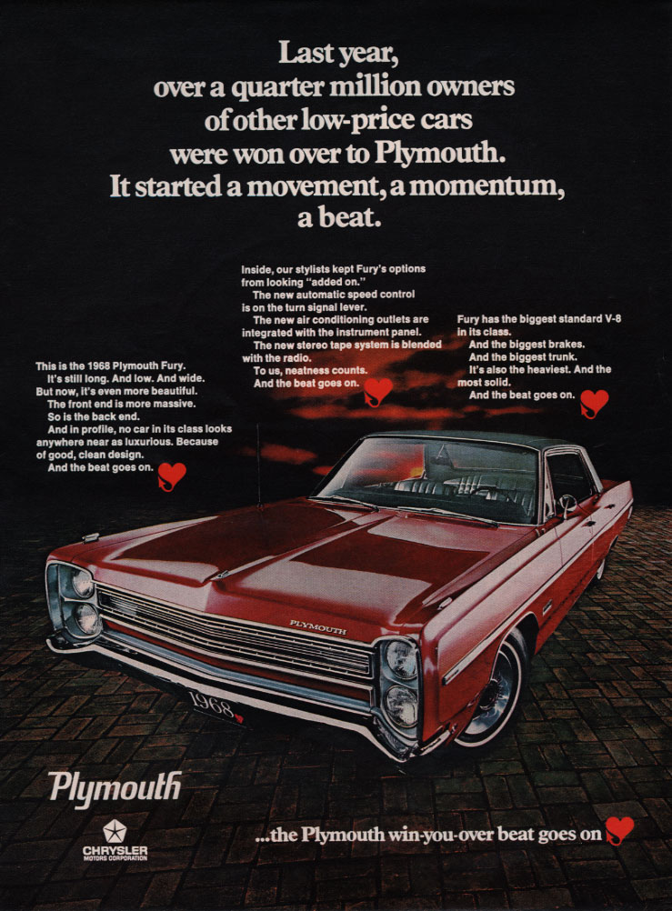 1968 Plymouth 16